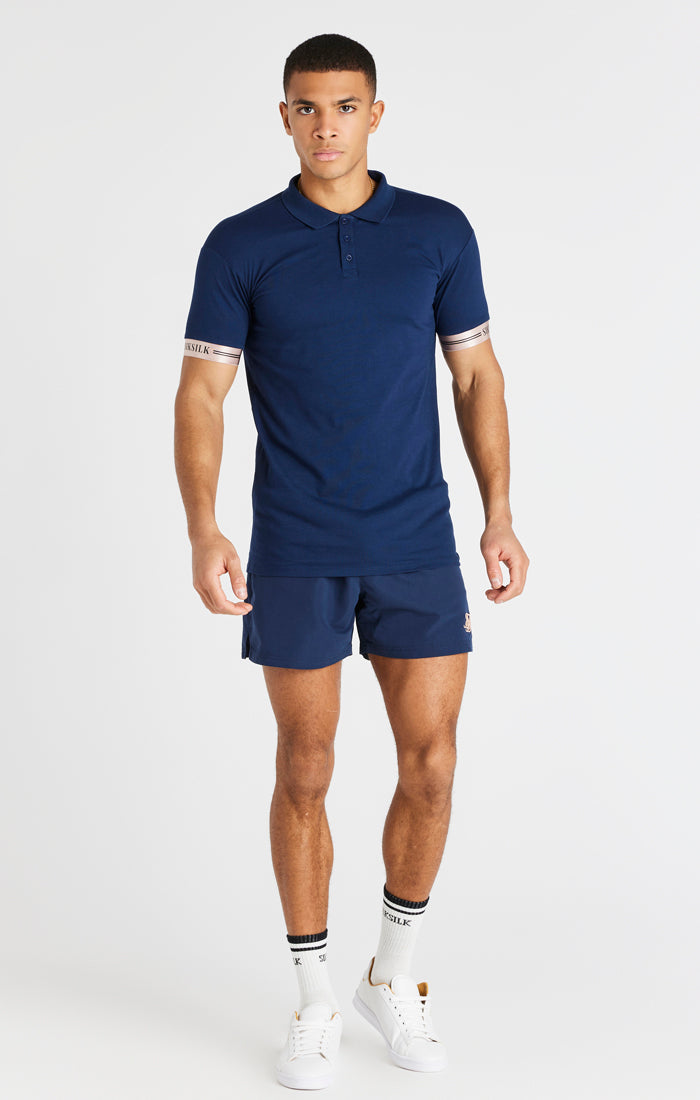 SikSilk Division Tech Polo - Navy (4)