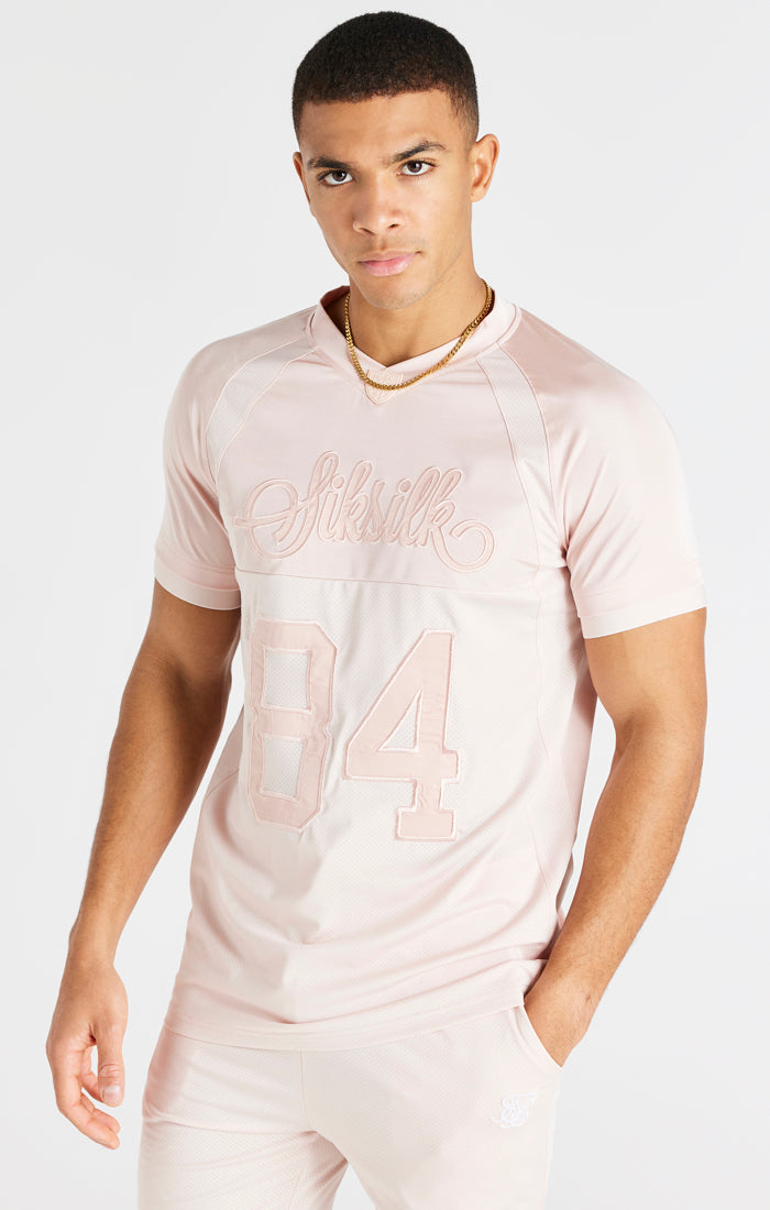 Pink Stretch Sports T-Shirt (1)