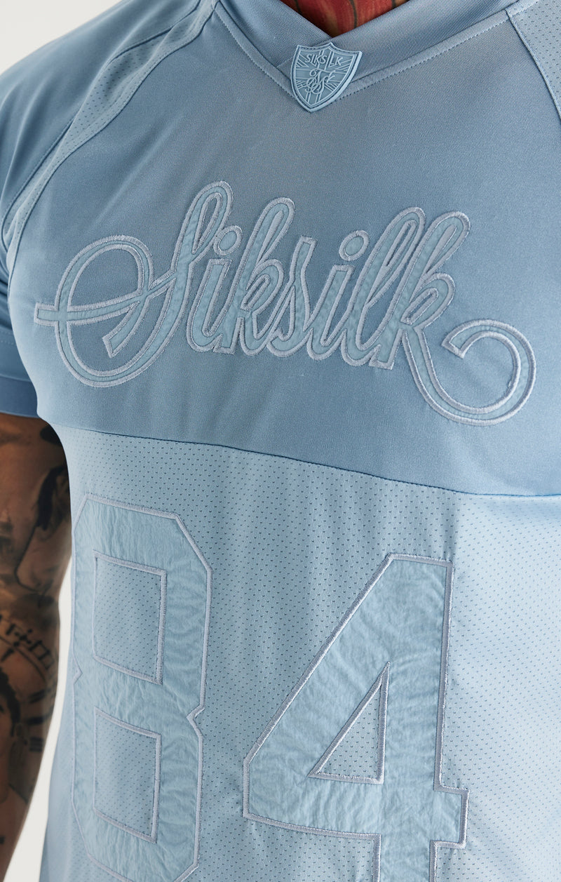 Blue Stretch Sports T-Shirt (1)