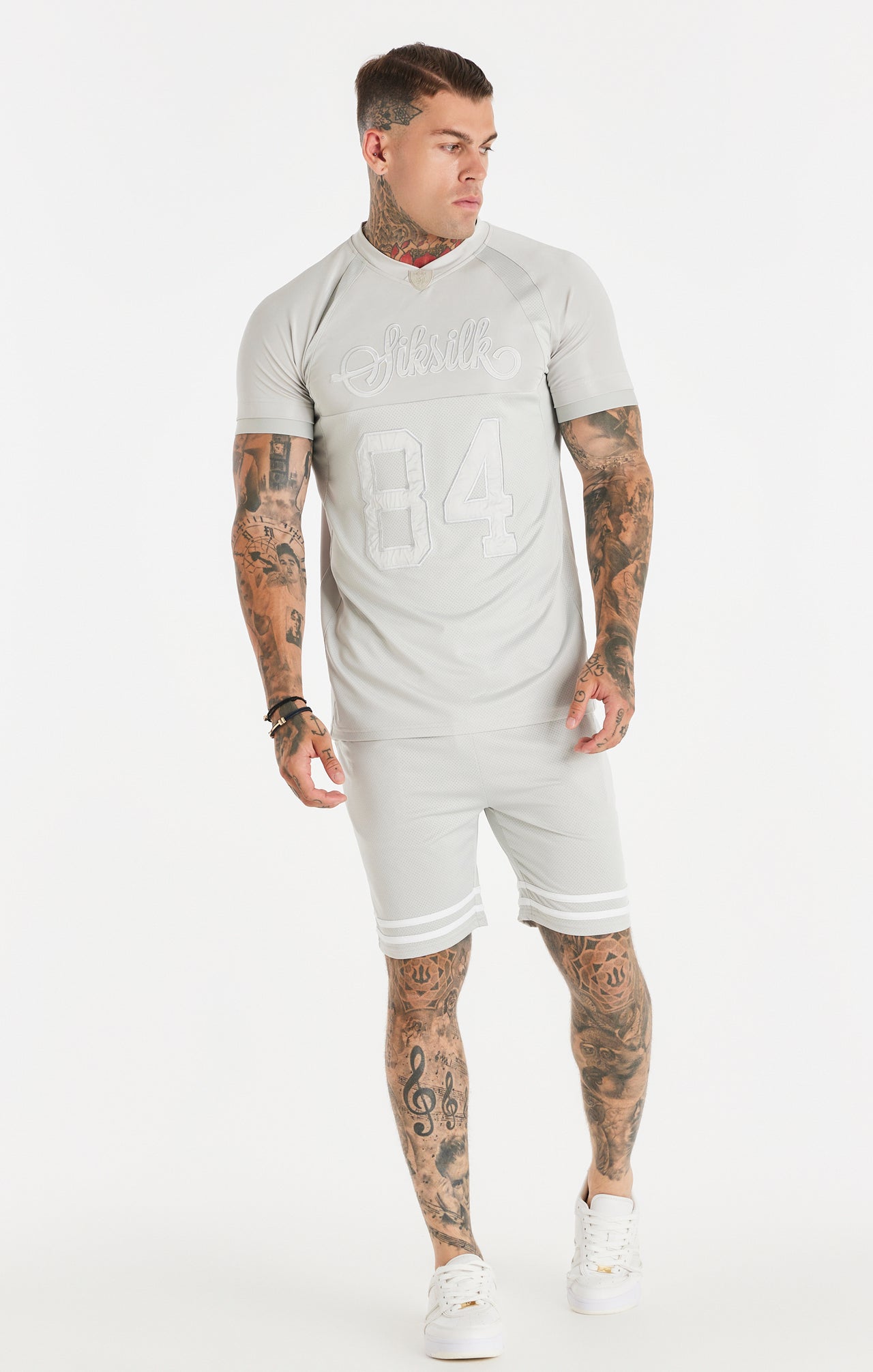 Grey Stretch Sports T-Shirt (2)