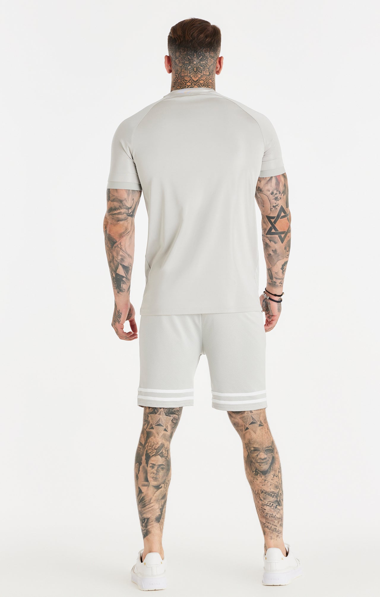 Grey Stretch Sports T-Shirt (4)