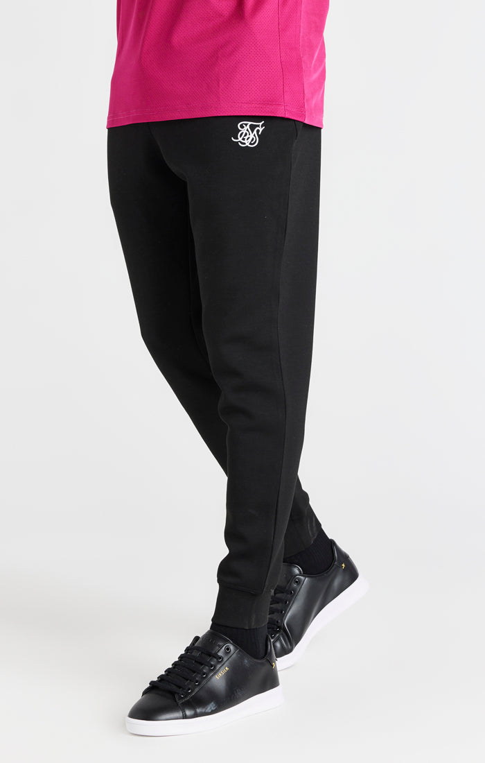 Black Poly Jogger