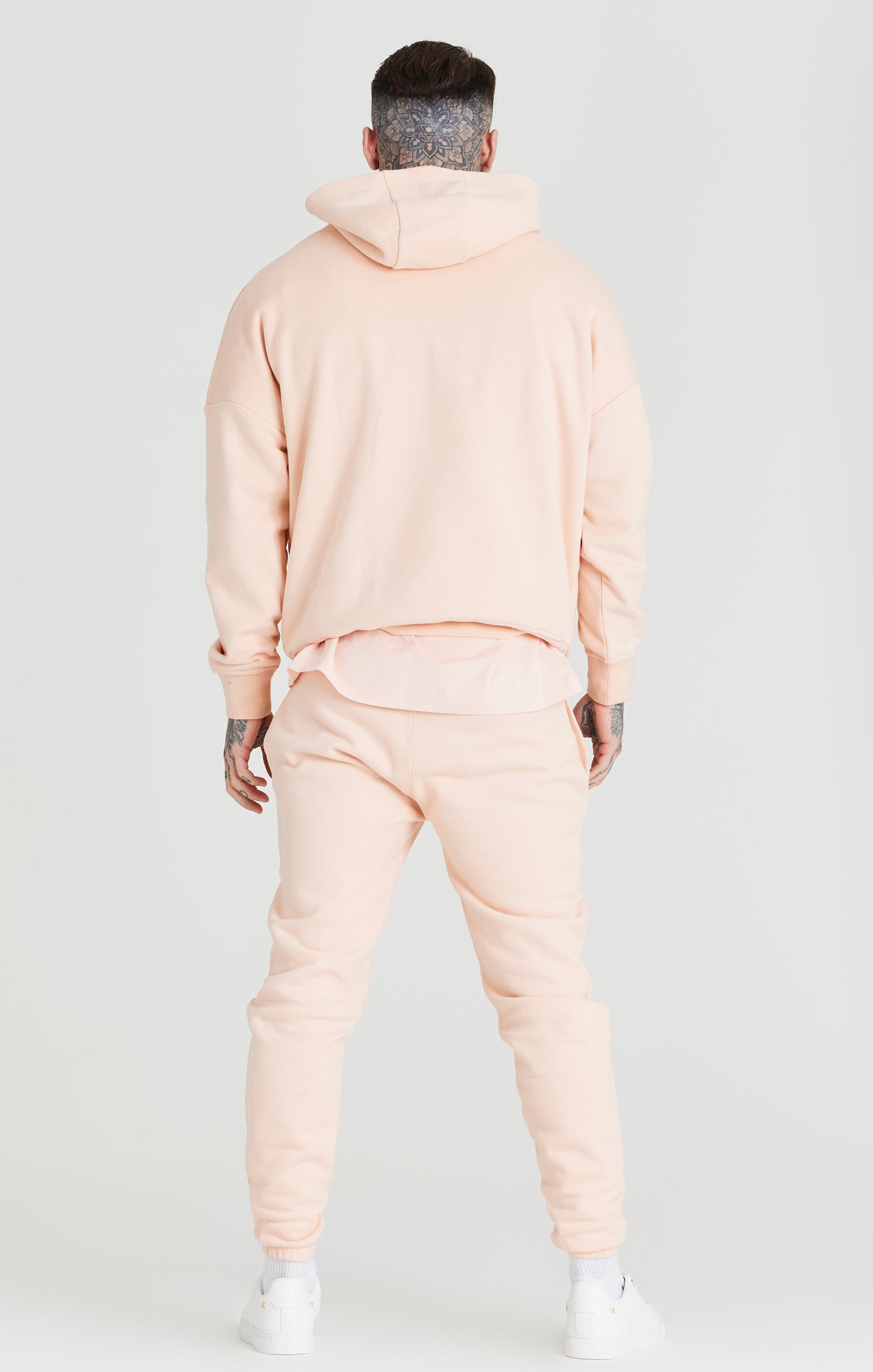 Load image into Gallery viewer, Pink Relaxed Fit Overhead Hoodie (3)