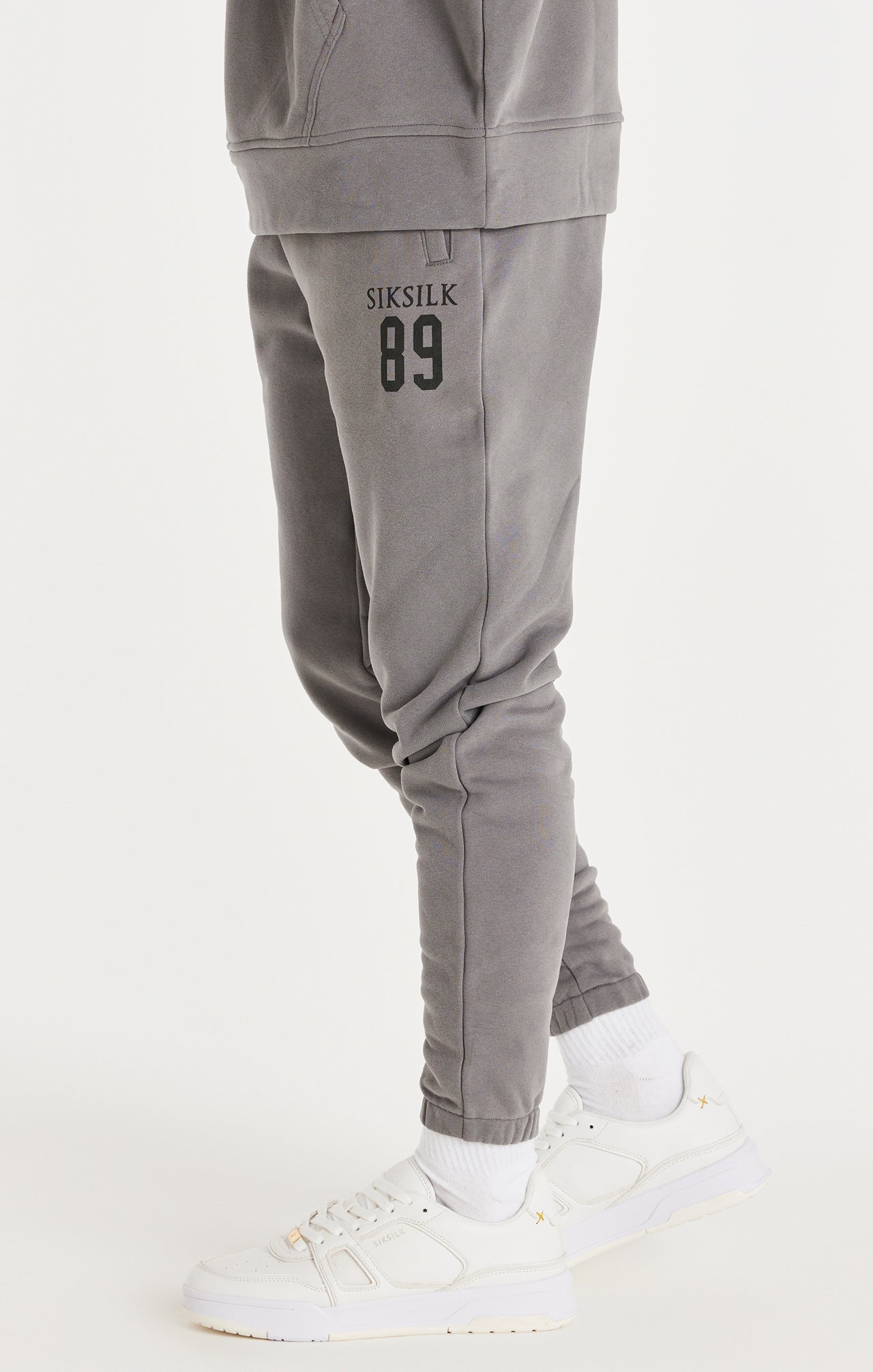 Grey Relaxed Fit Cuff Jogger (1)