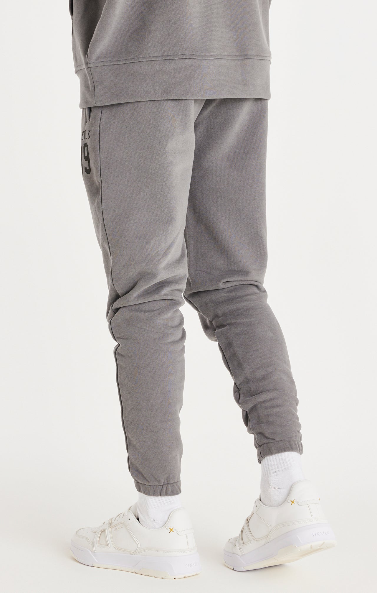 Grey Relaxed Fit Cuff Jogger (2)