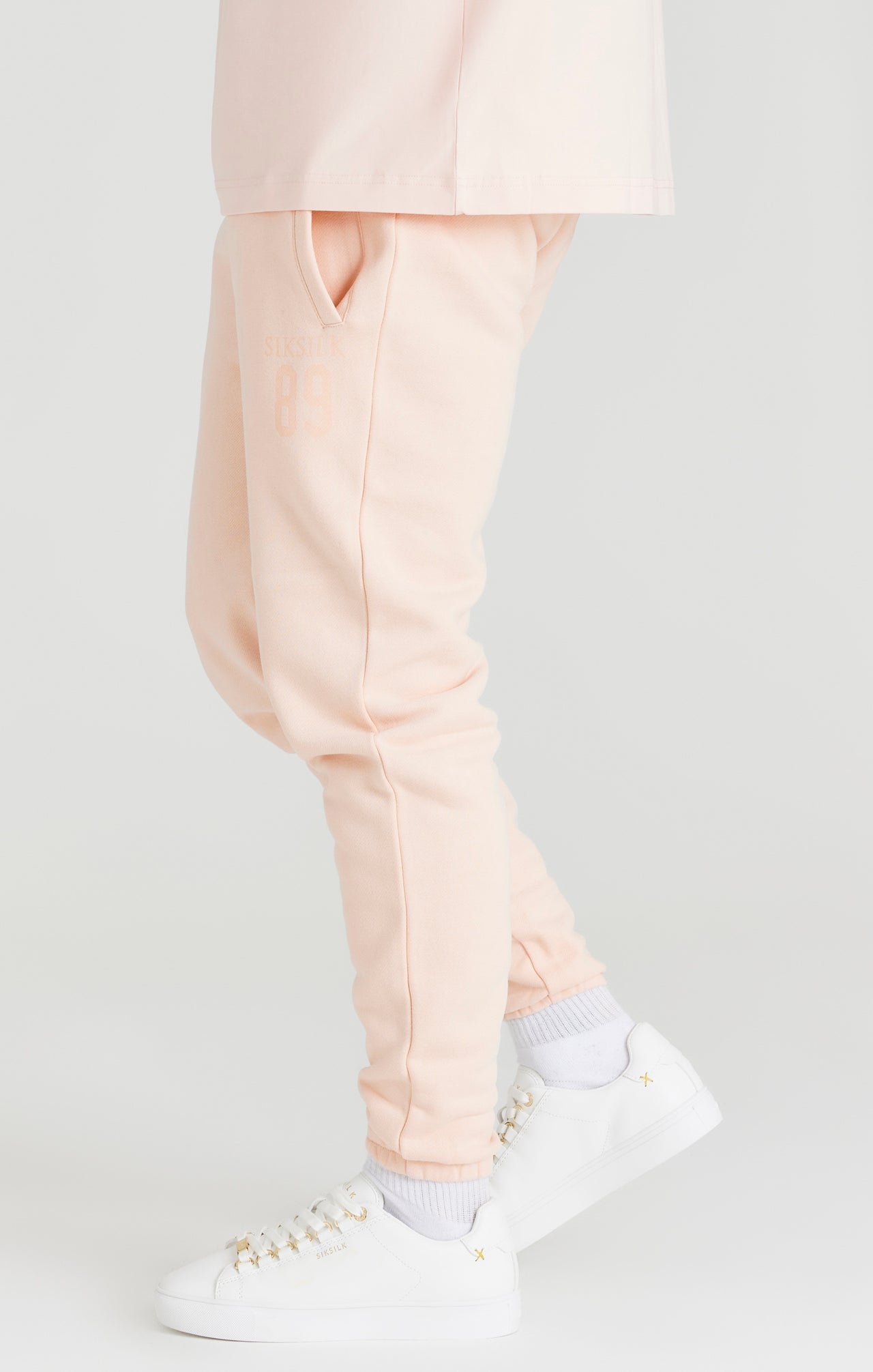 Pink Relaxed Fit Cuff Jogger (1)