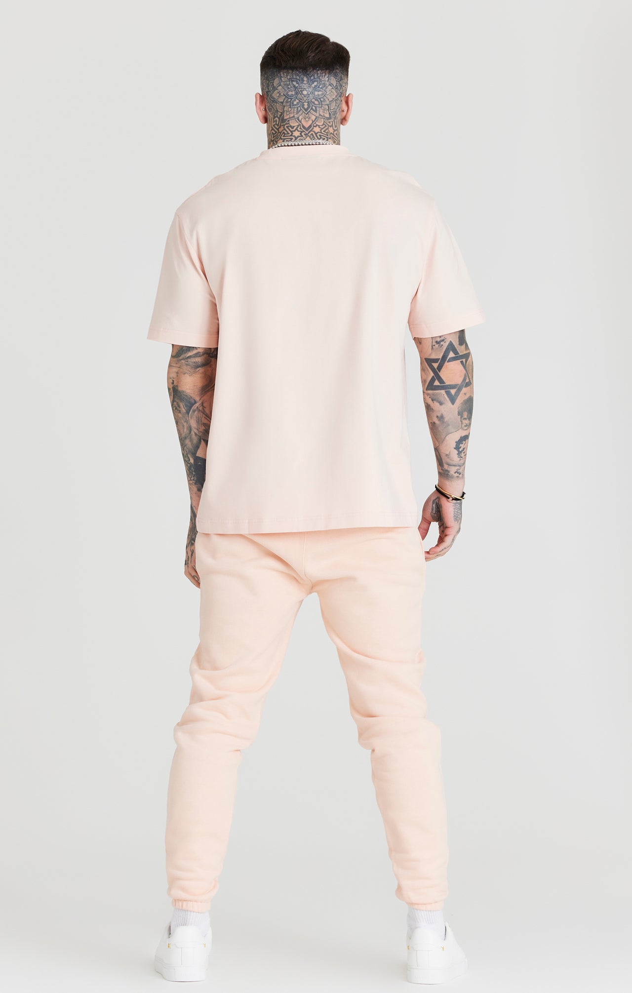 Pink Relaxed Fit Cuff Jogger (4)