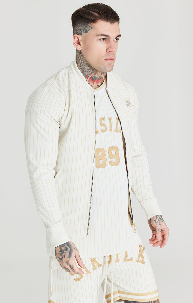 Ecru Classic Bomber