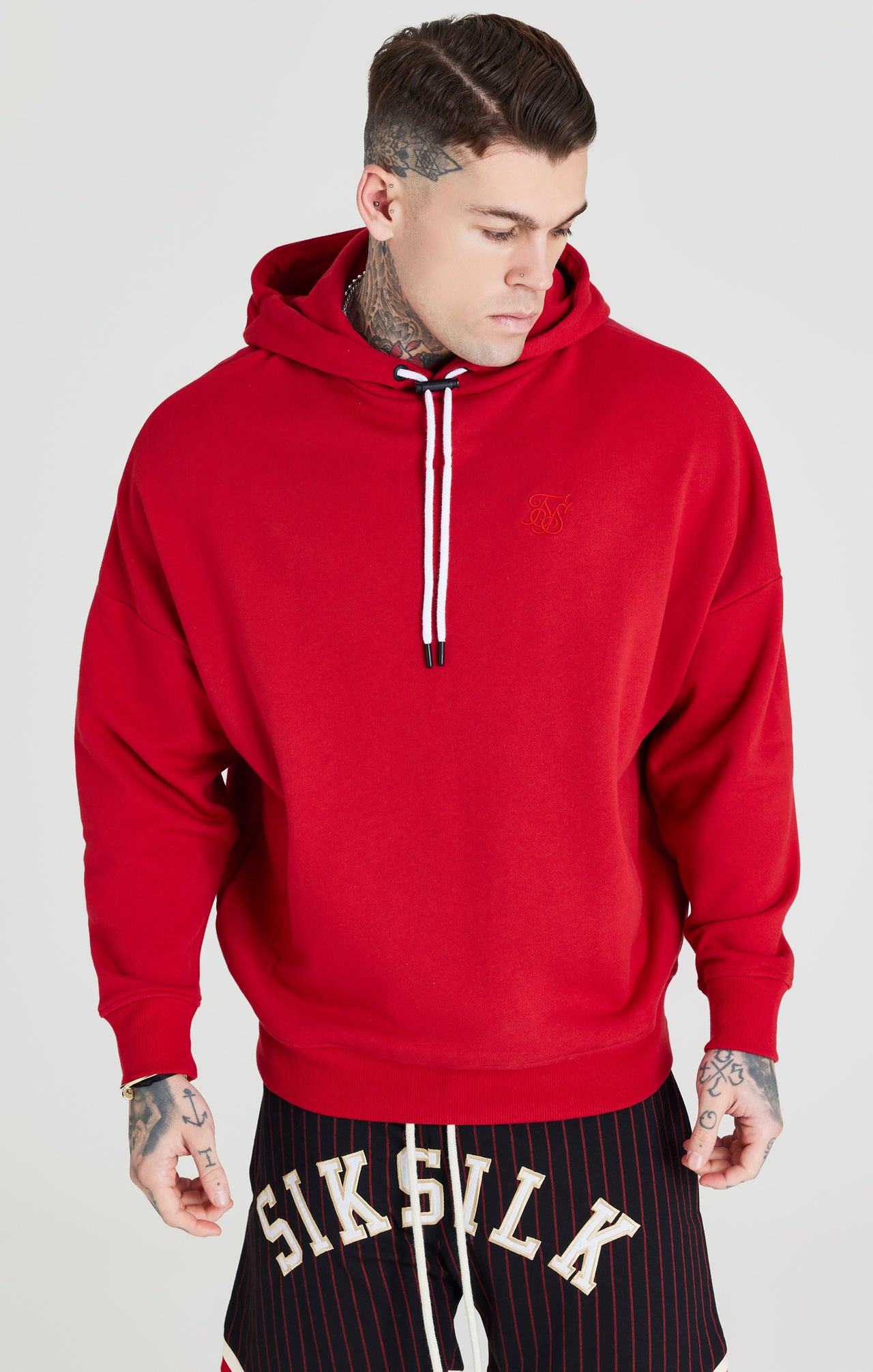 Red Retro Classic Toggle Hoodie (1)