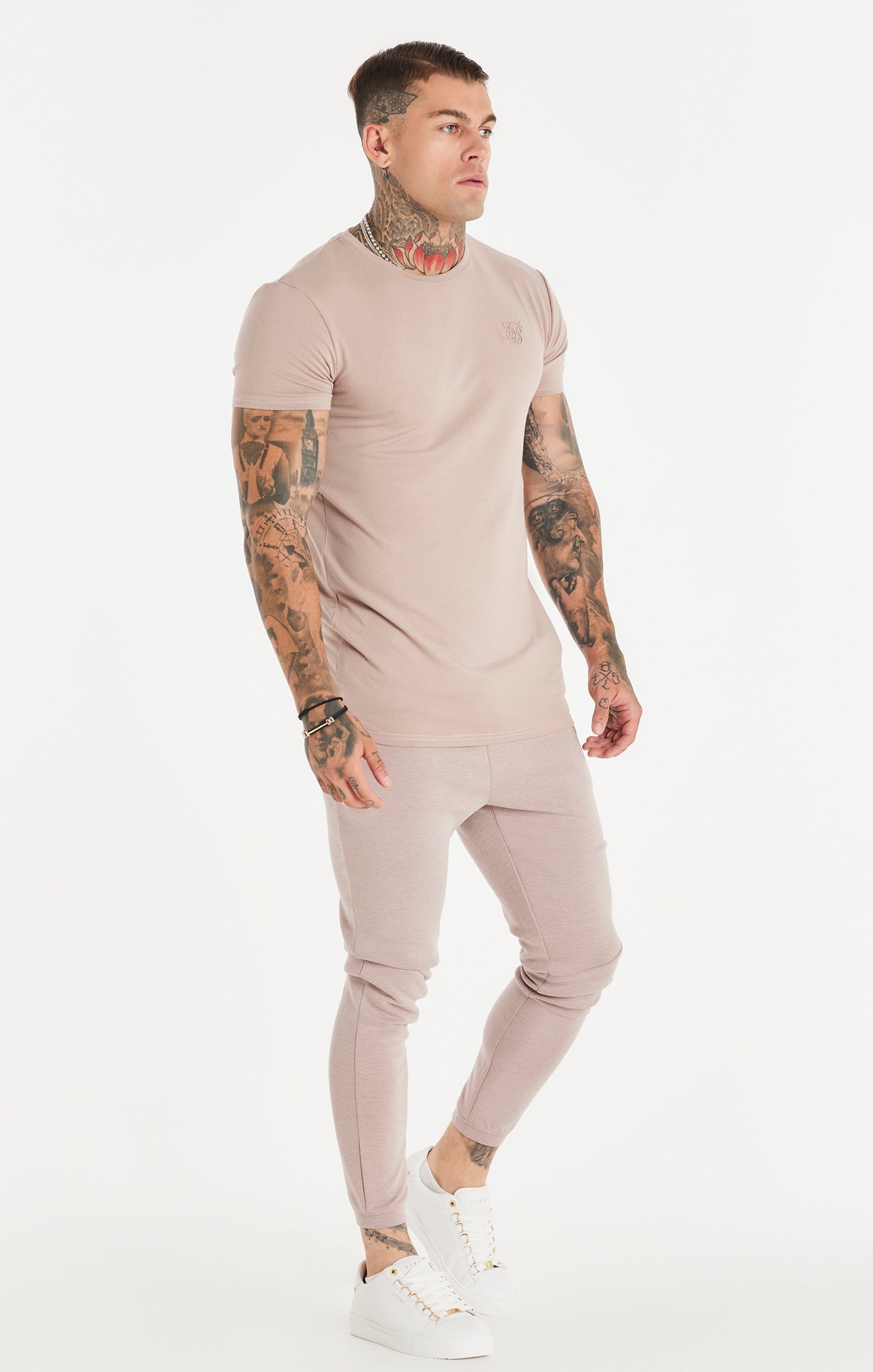 Pink Washed Fitted Tape Pant (5)
