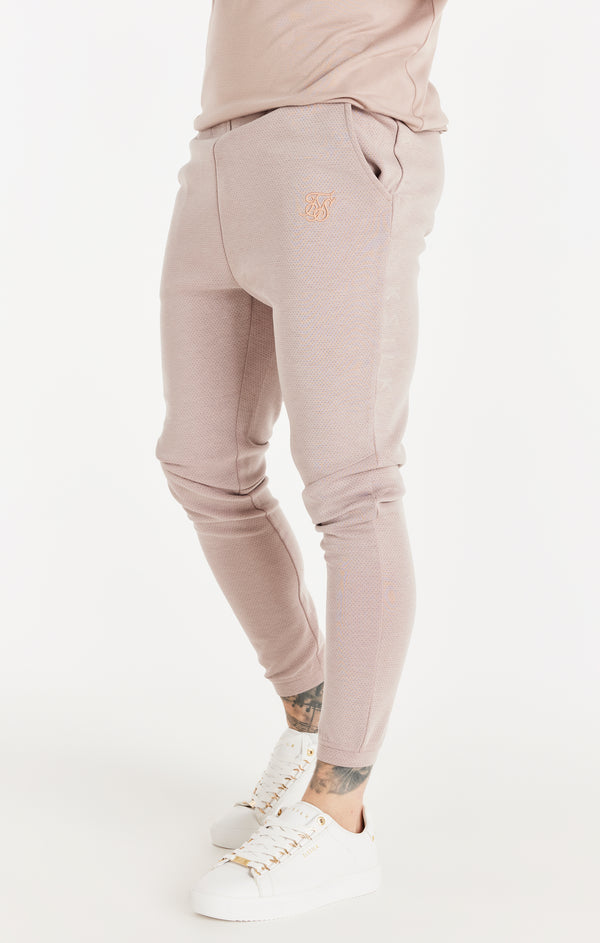 Pink Washed Fitted Tape Pant