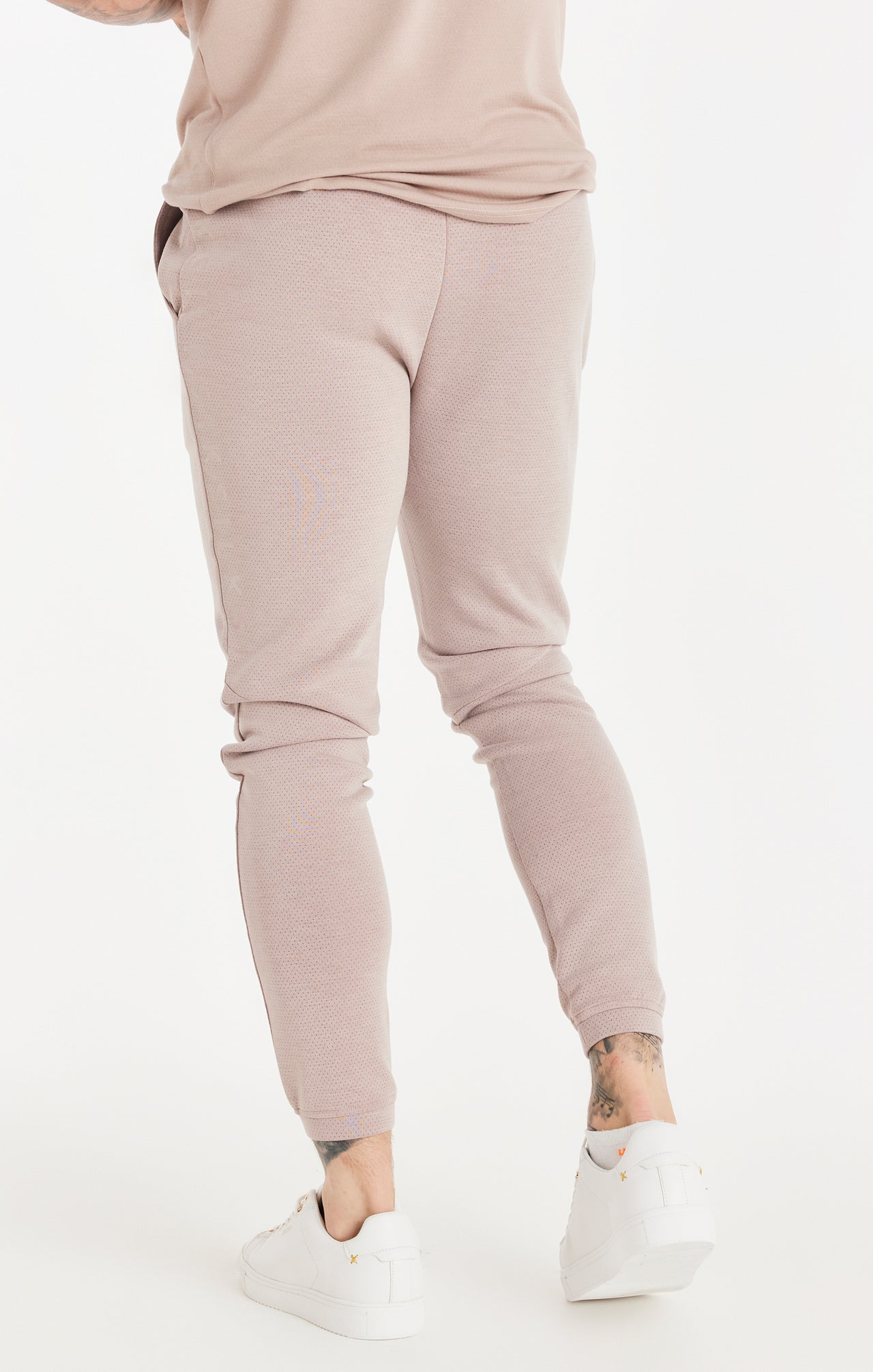 Pink Washed Fitted Tape Pant (2)