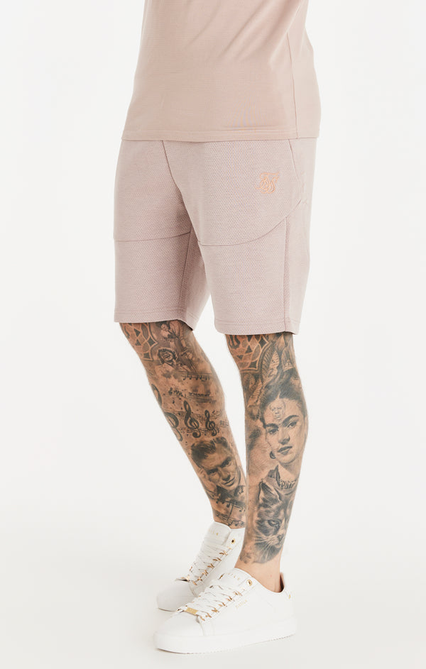Pink Washed Textured Short