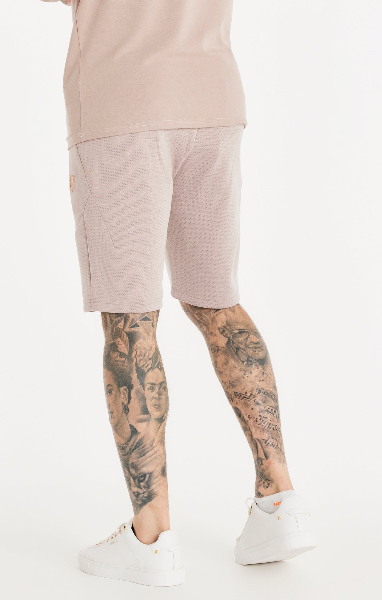 Pink Washed Textured Short (2)