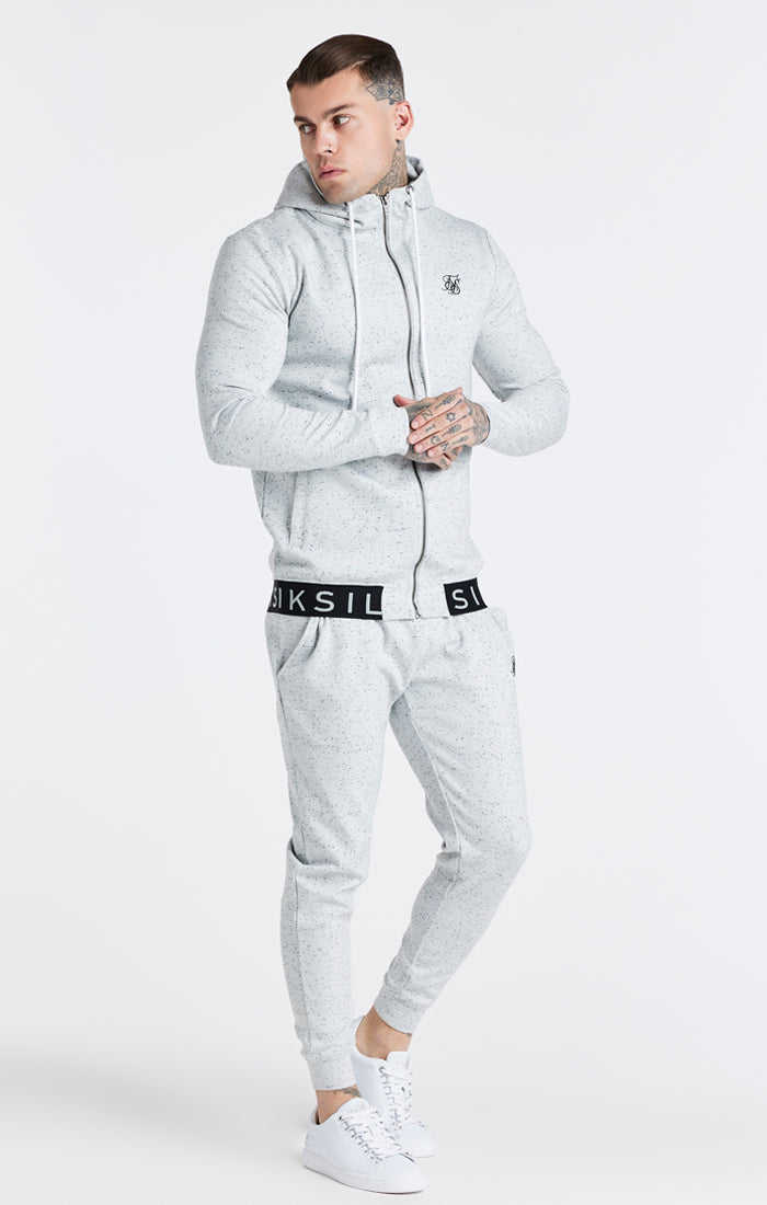 Grey Zip Through Hoodie (3)