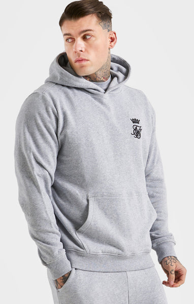 Messi X SikSilk Grey Fleece Overhead Hoodie