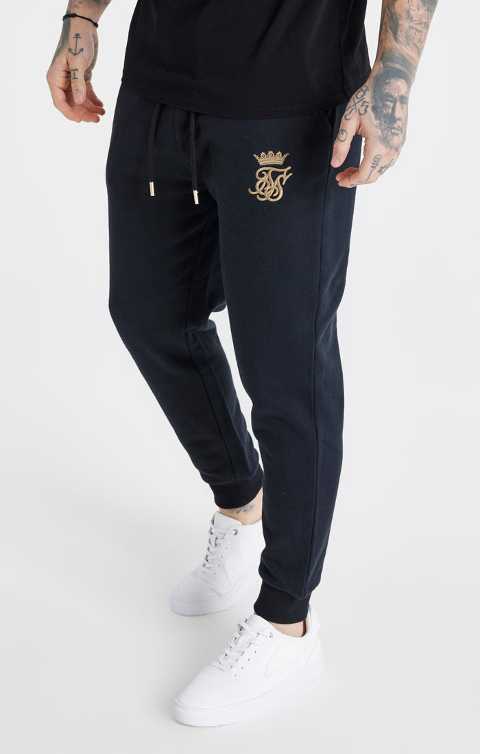 Messi x SikSilk Black Fleece Pant
