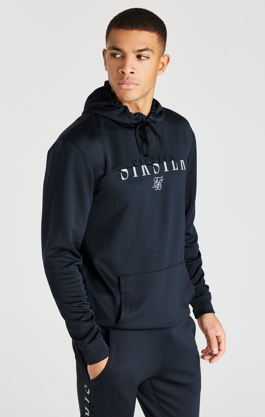 Black Division Reflective Overhead Hoodie