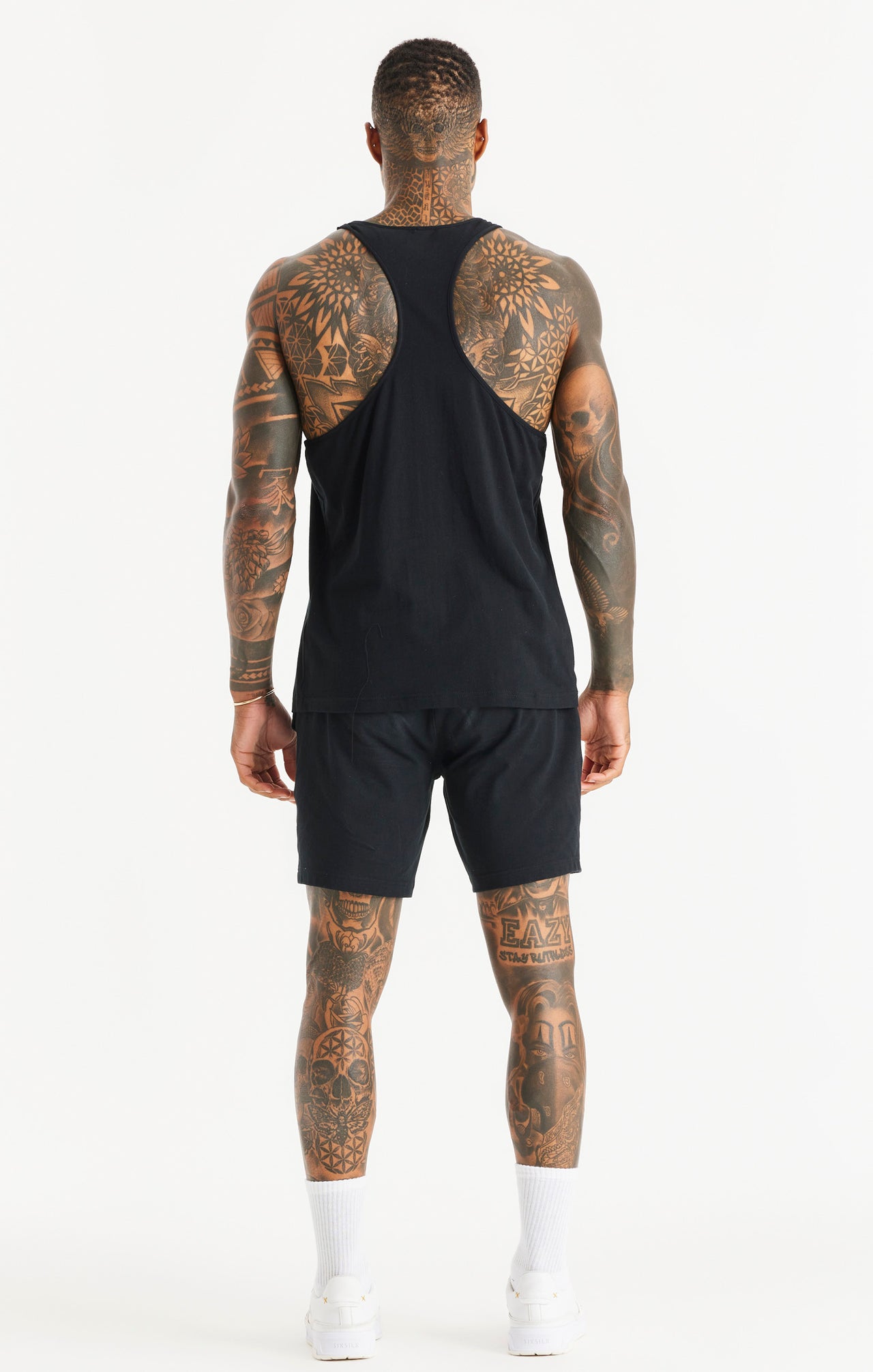 SikSilk Brand Carrier Racer Vest - Black (5)