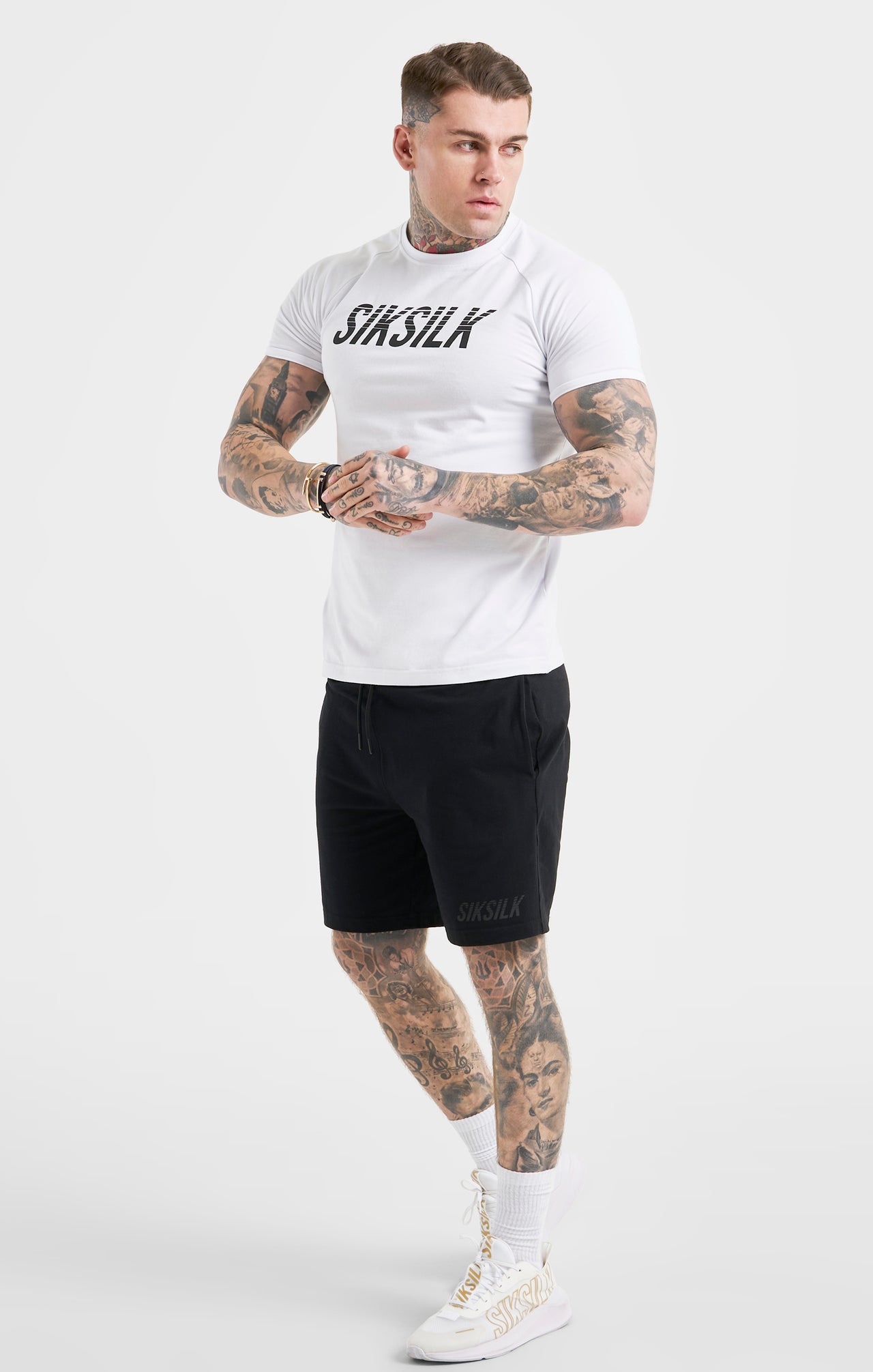 White Sports Short Sleeve T-Shirt (3)