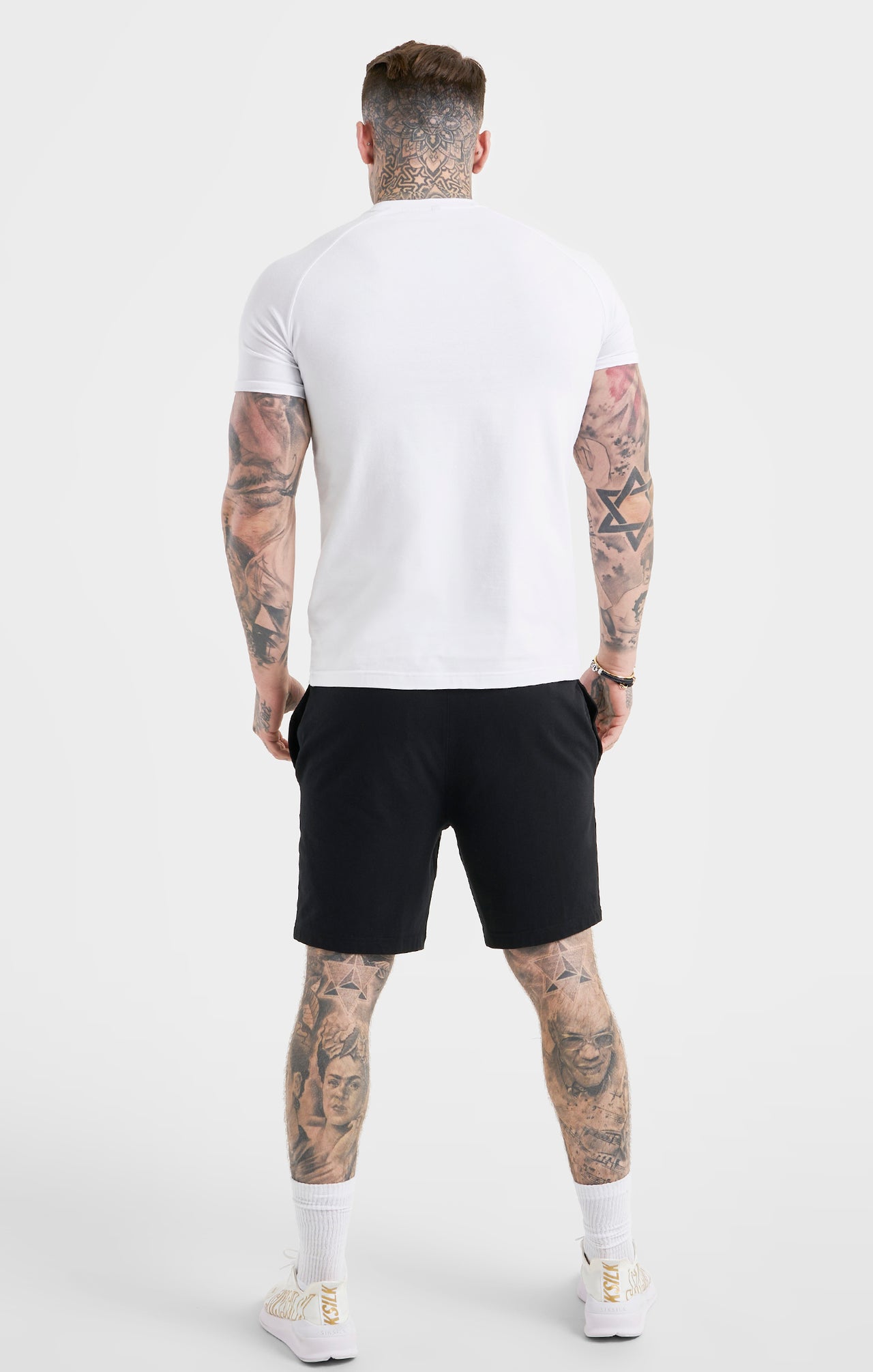 White Sports Short Sleeve T-Shirt (4)