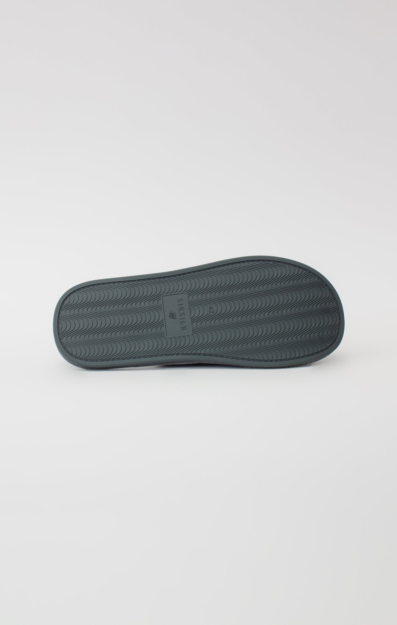 Grey Slipper With Embroidered Logo (1)