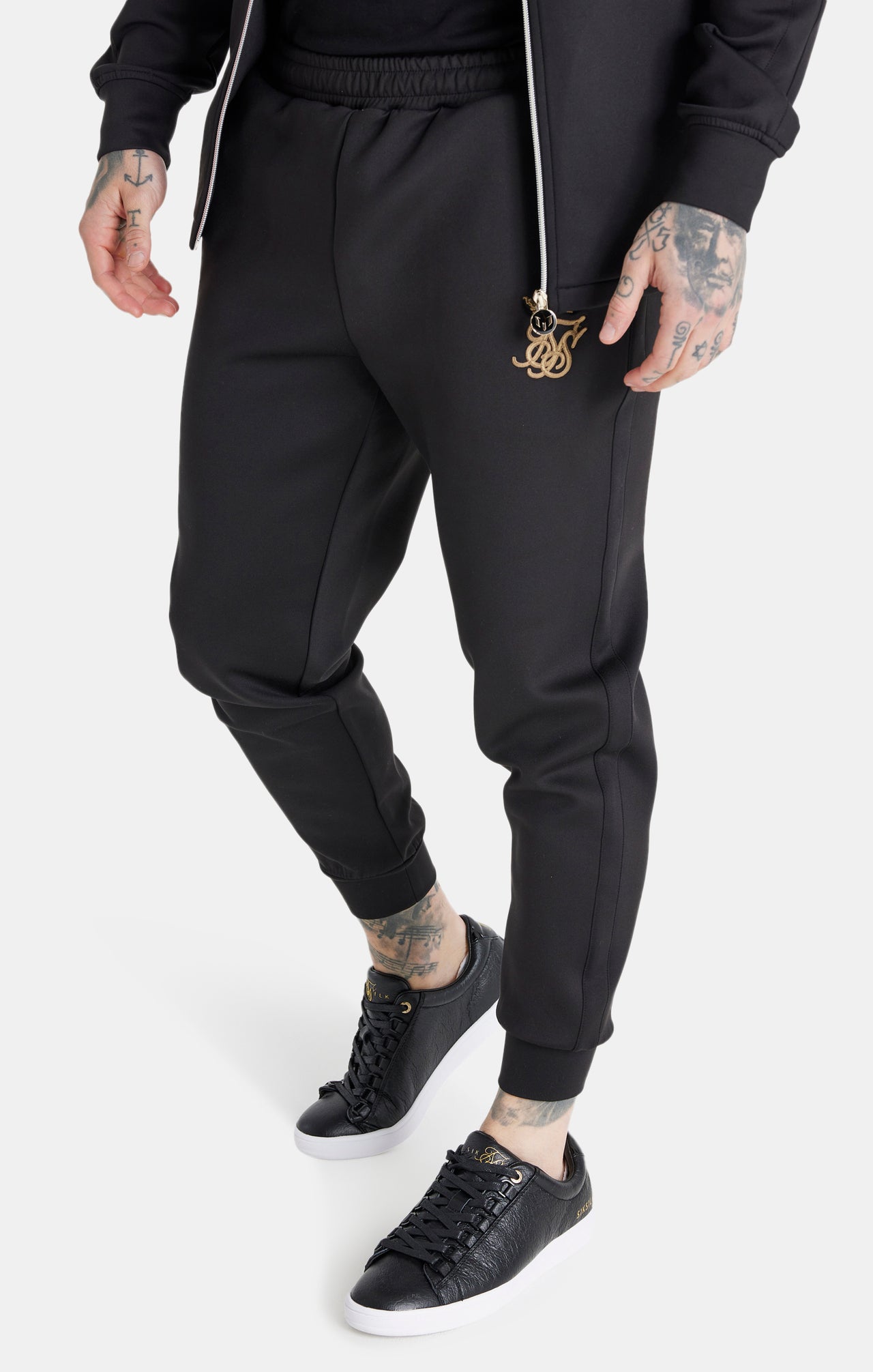 Messi x SikSilk Black Tape Pant