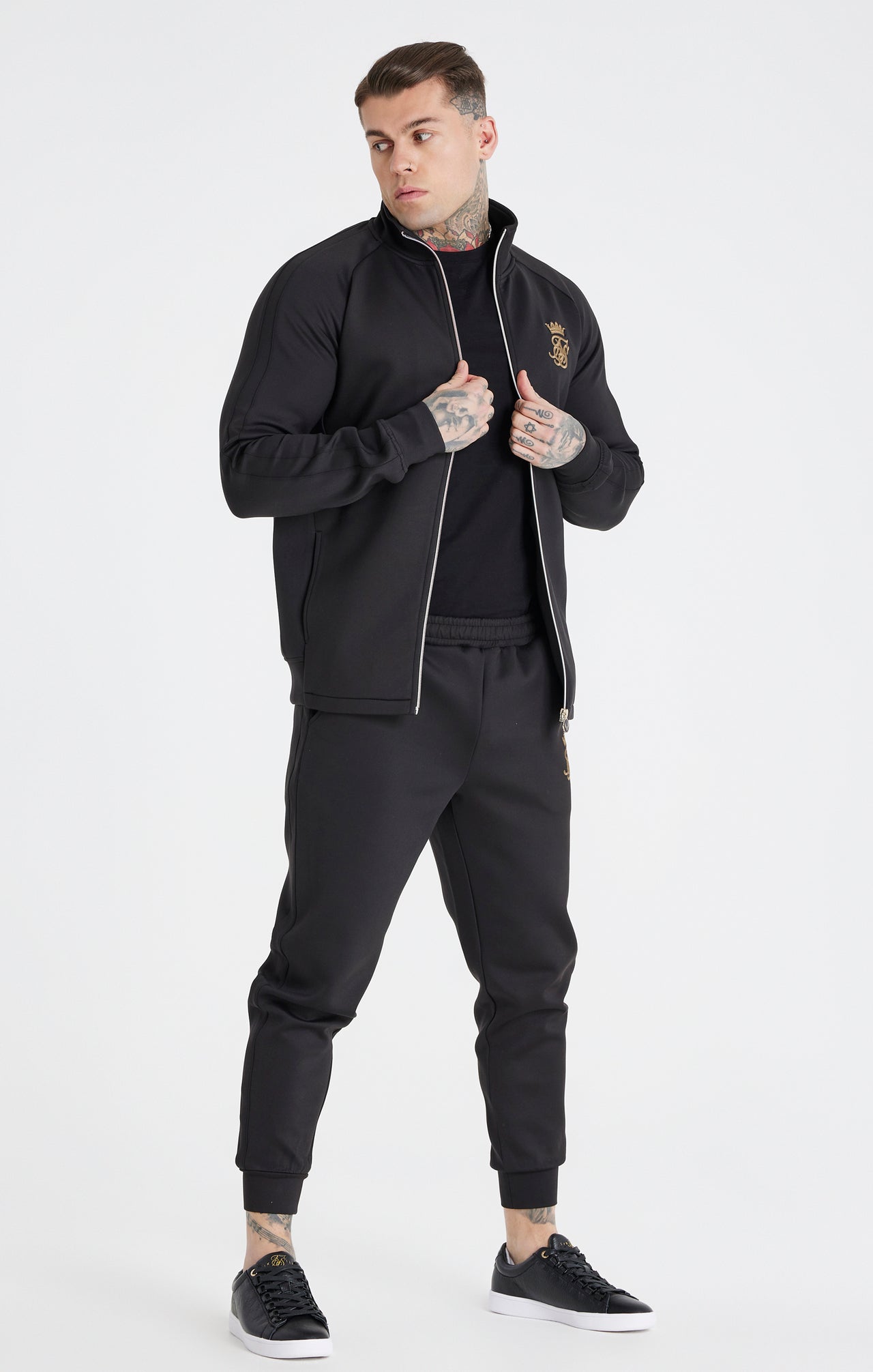 Messi x SikSilk Black Tape Pant (4)