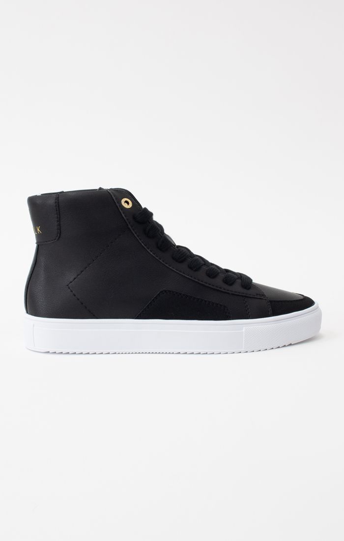 Black High-Top Classic Trainer