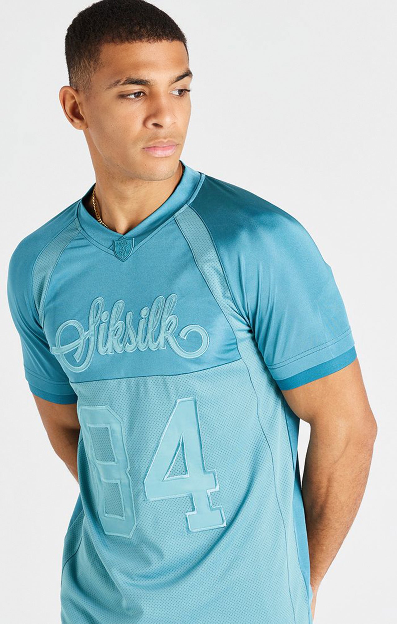 Teal Stretch Sports T-Shirt