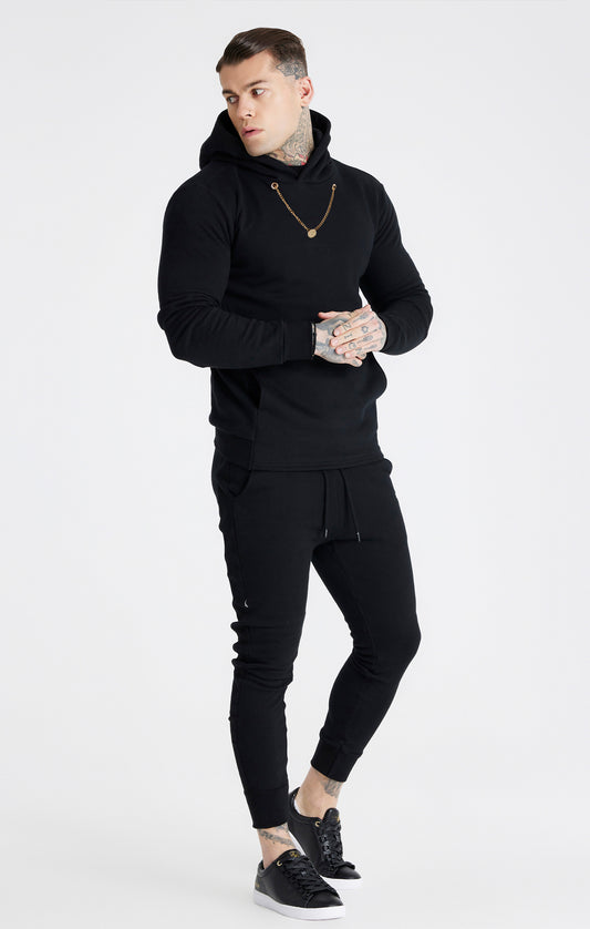 Messi X SikSilk Black Chain Hoodie