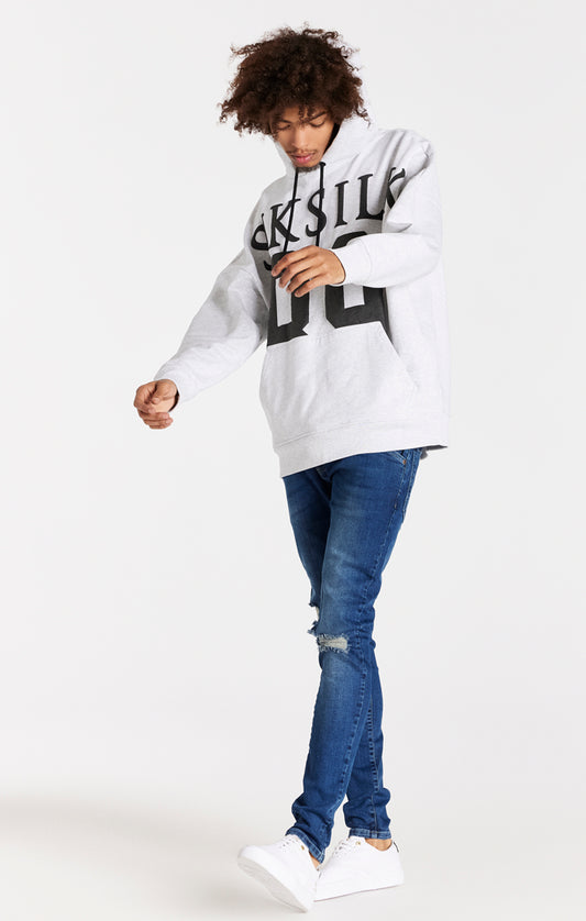 Blue Distressed Slim Fit Jean