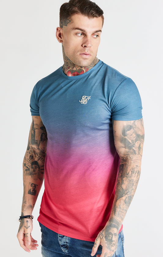 Grey Fade Muscle Fit T-Shirt