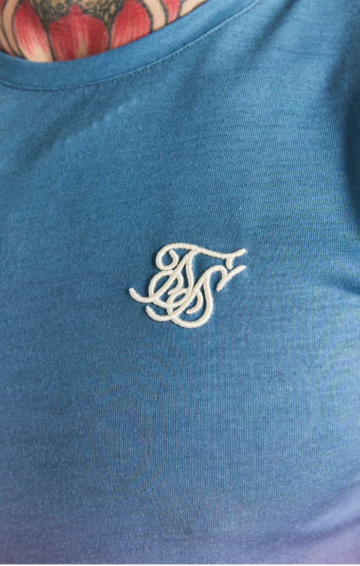 Grey Fade Muscle Fit T-Shirt (1)