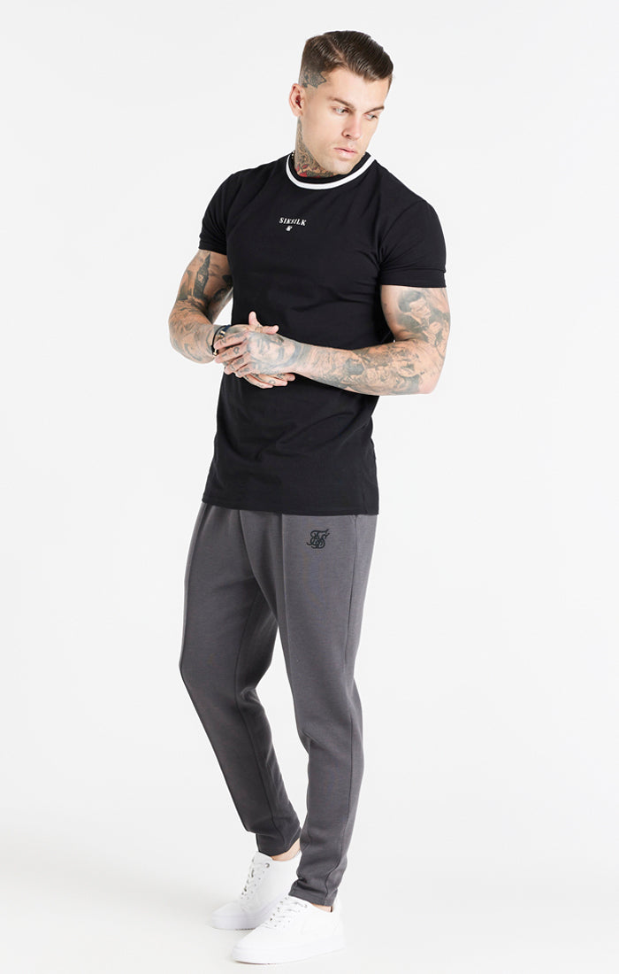Load image into Gallery viewer, Black Muscle Fit T-Shirt (3)