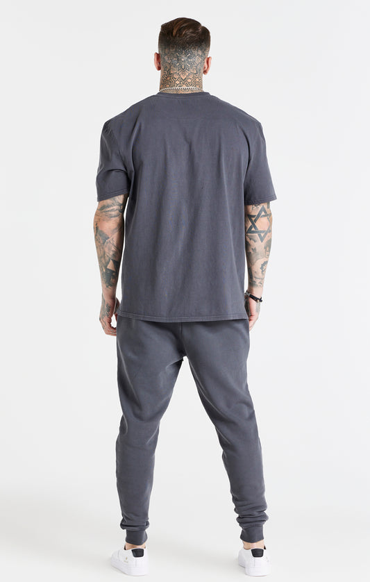 Grey Acid Toggle Jogger