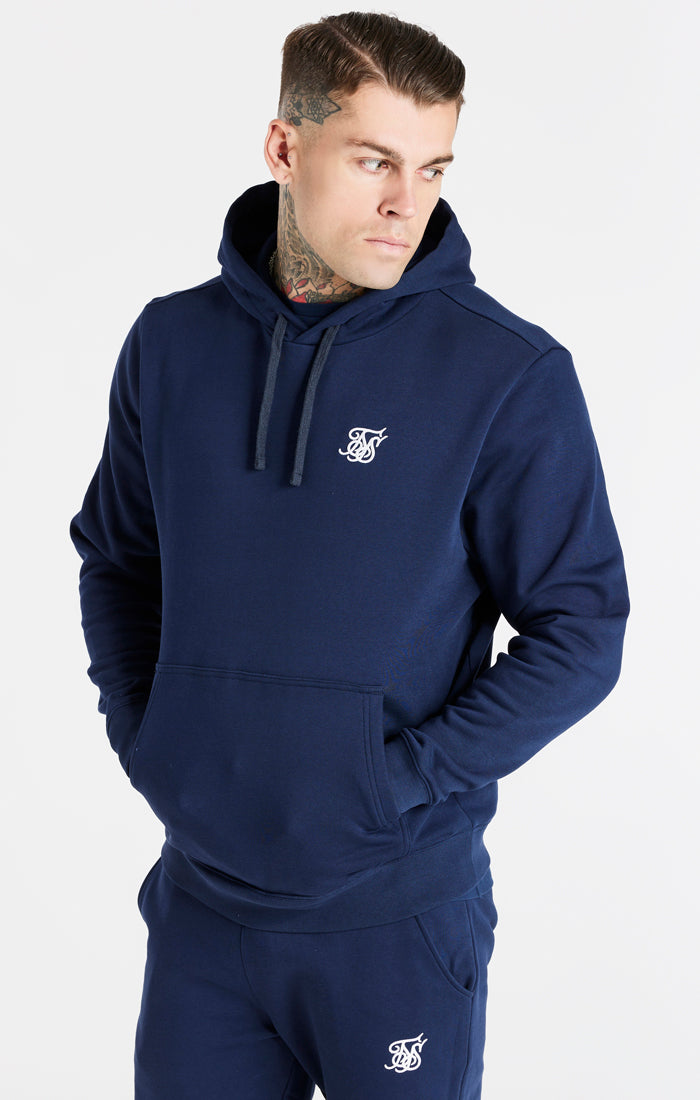 Navy Essential Overhead Hoodie