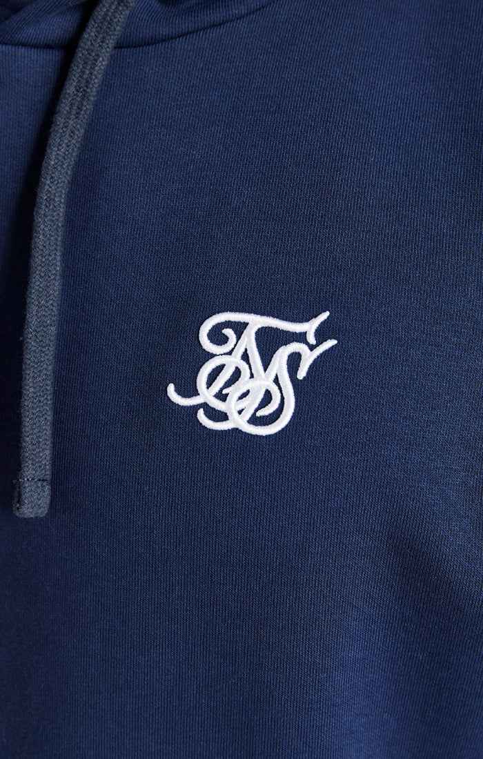 Navy Essential Overhead Hoodie (1)