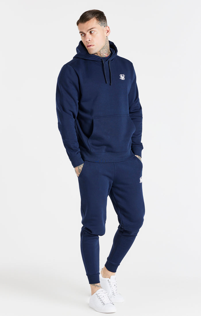 Navy Essential Overhead Hoodie (2)