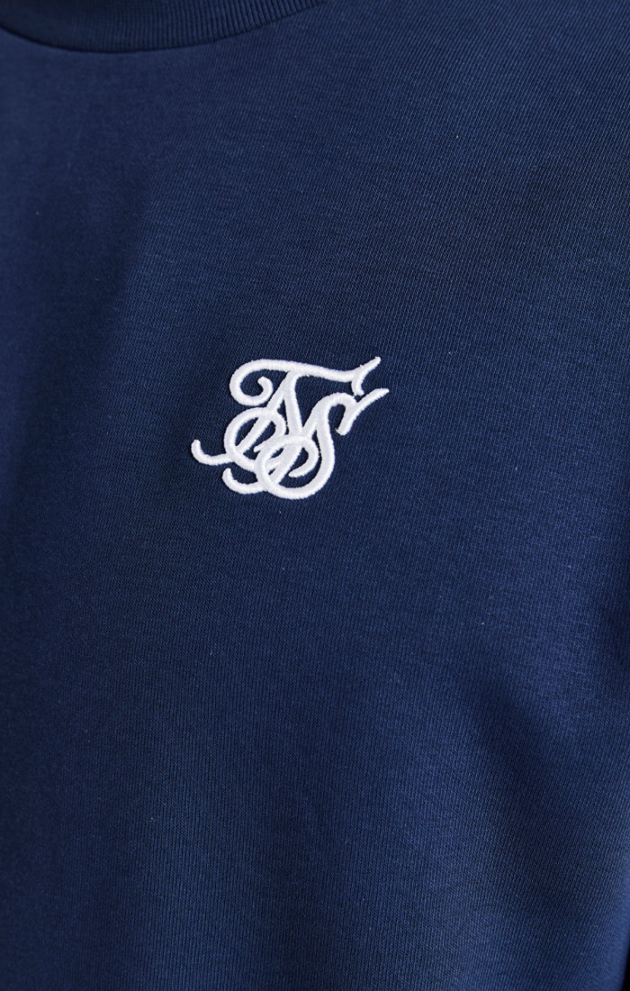 Navy Essential Crew Sweatshirt (1)