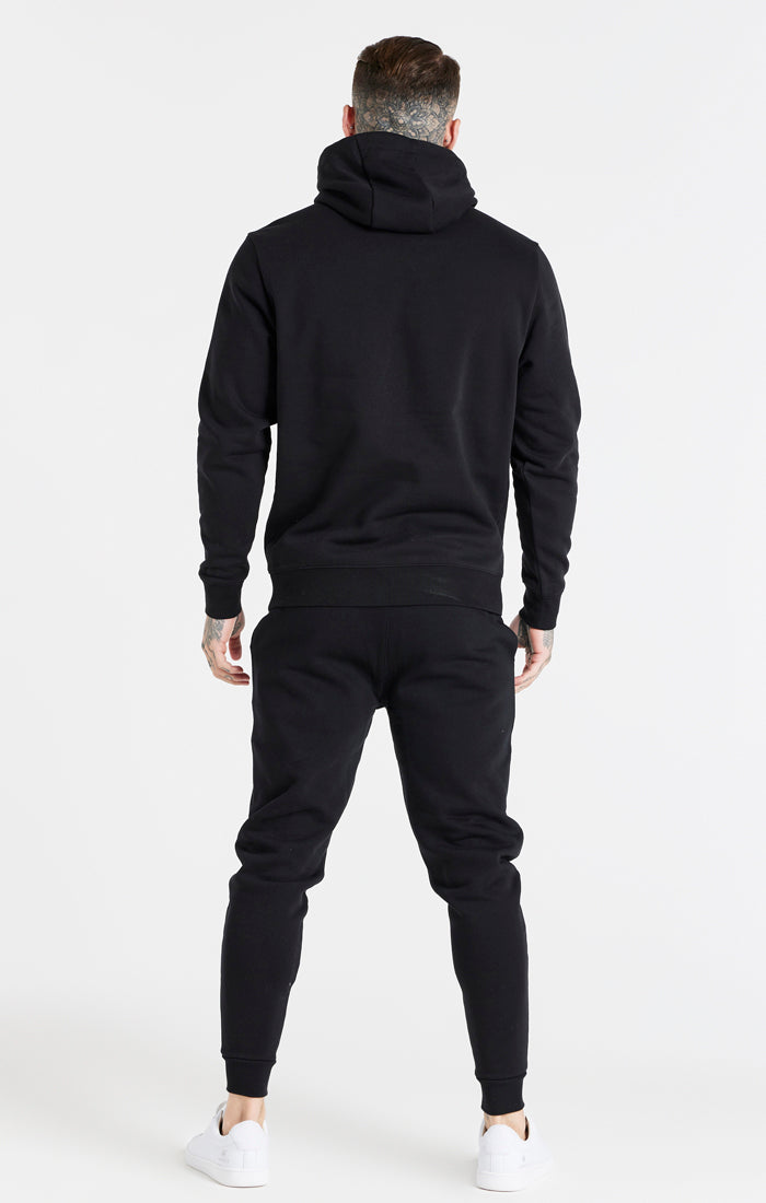 Black Essential Fitted Jogger (4)