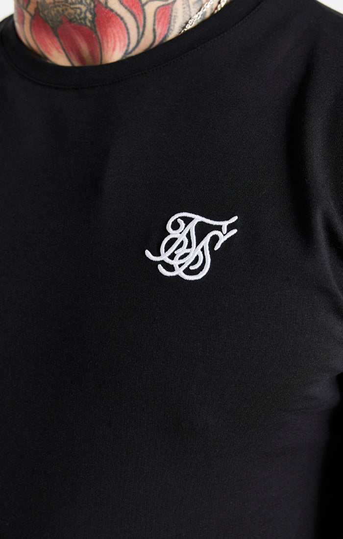 Black Essential Muscle Fit T-Shirt (1)