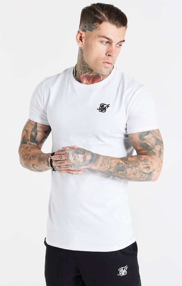 White Essential Muscle Fit T-Shirt