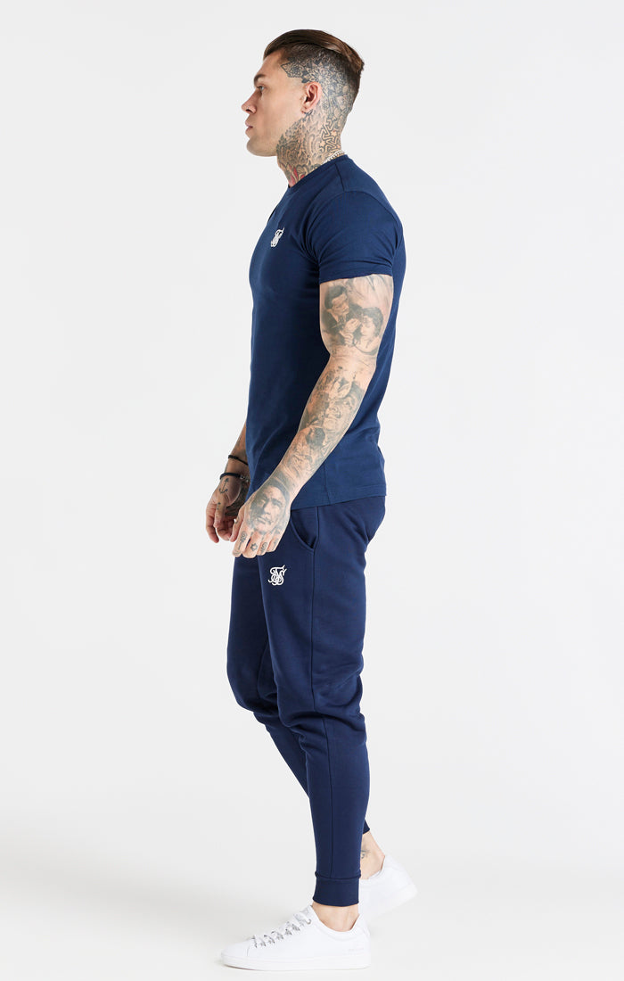 Navy Essential Fitted Jogger (5)