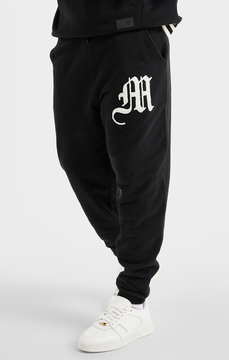 Messi x SikSilk Black Logo Pant