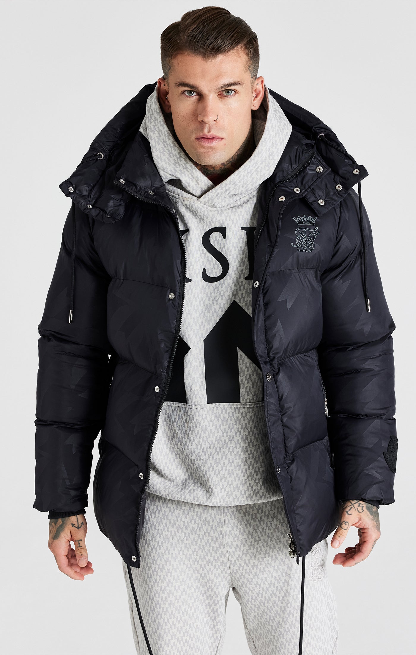 Silk Jacket Chaqueta Siksilk Atmosphere Puffer Jacket Cazadora