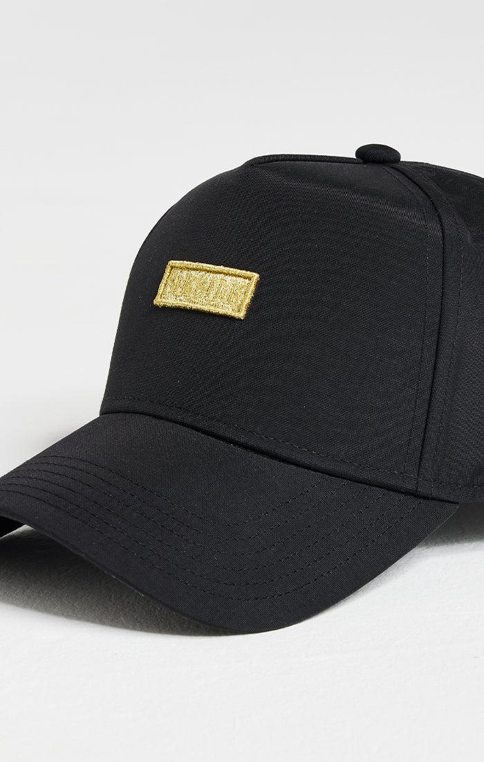 Black Infinity Nylon Trucker Cap (1)