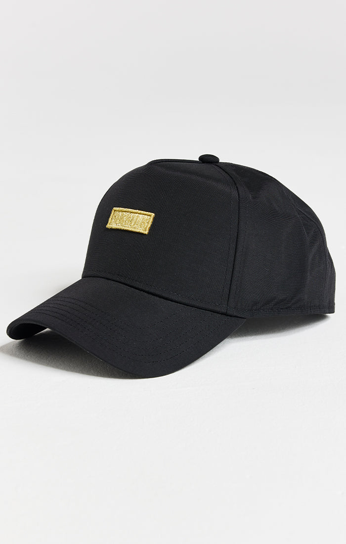 Black Infinity Nylon Trucker Cap