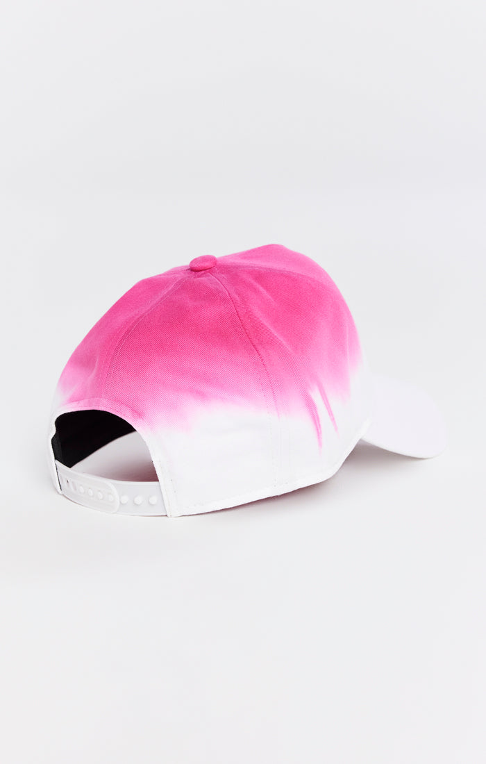 Pink Fade Cotton Trucker Hat (1)