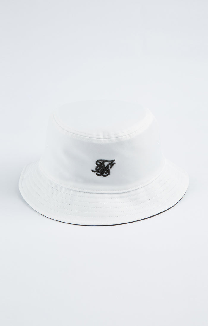 Black Reverse Aop Bucket Hat